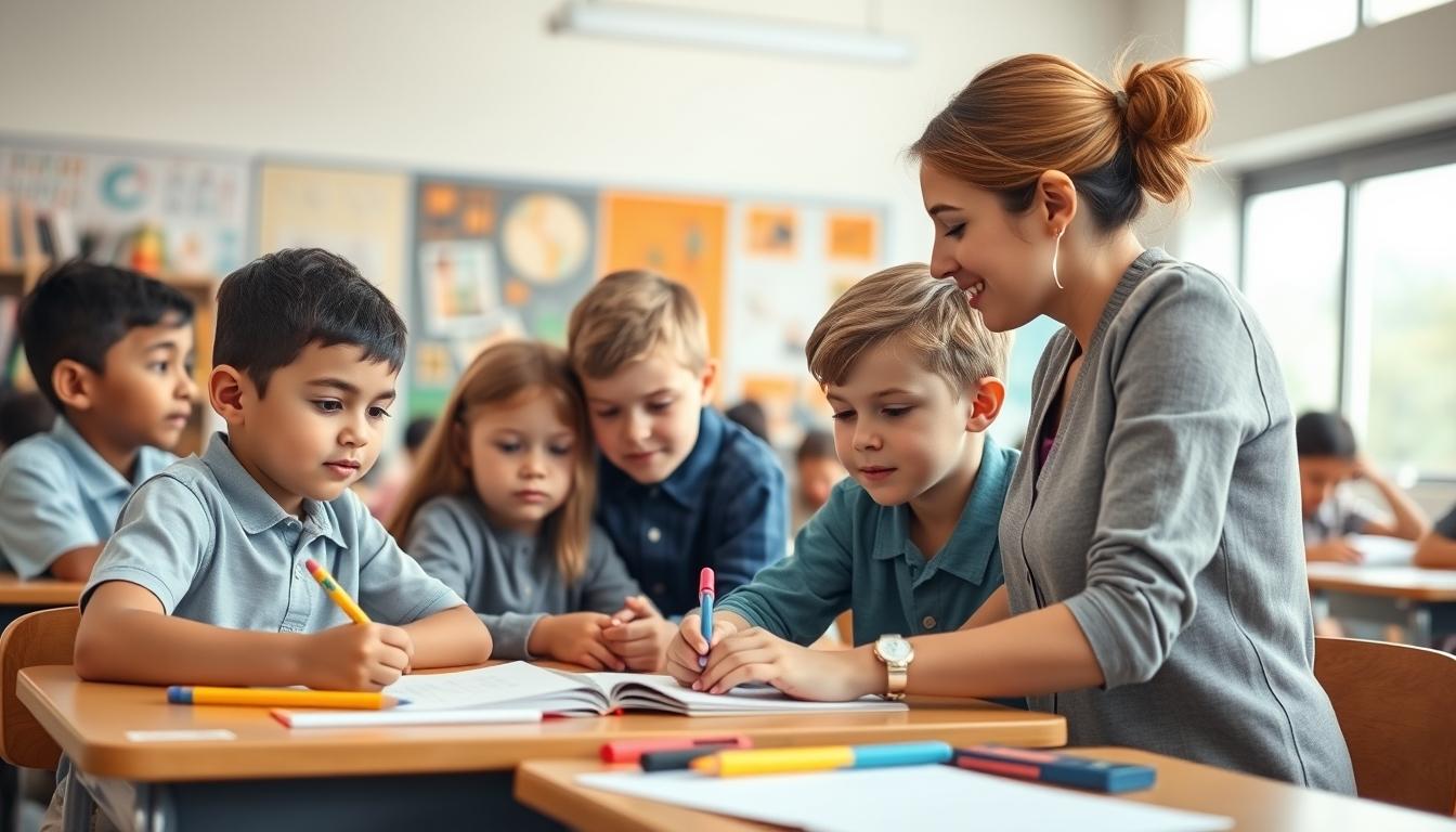 Student developing practical and academic skills